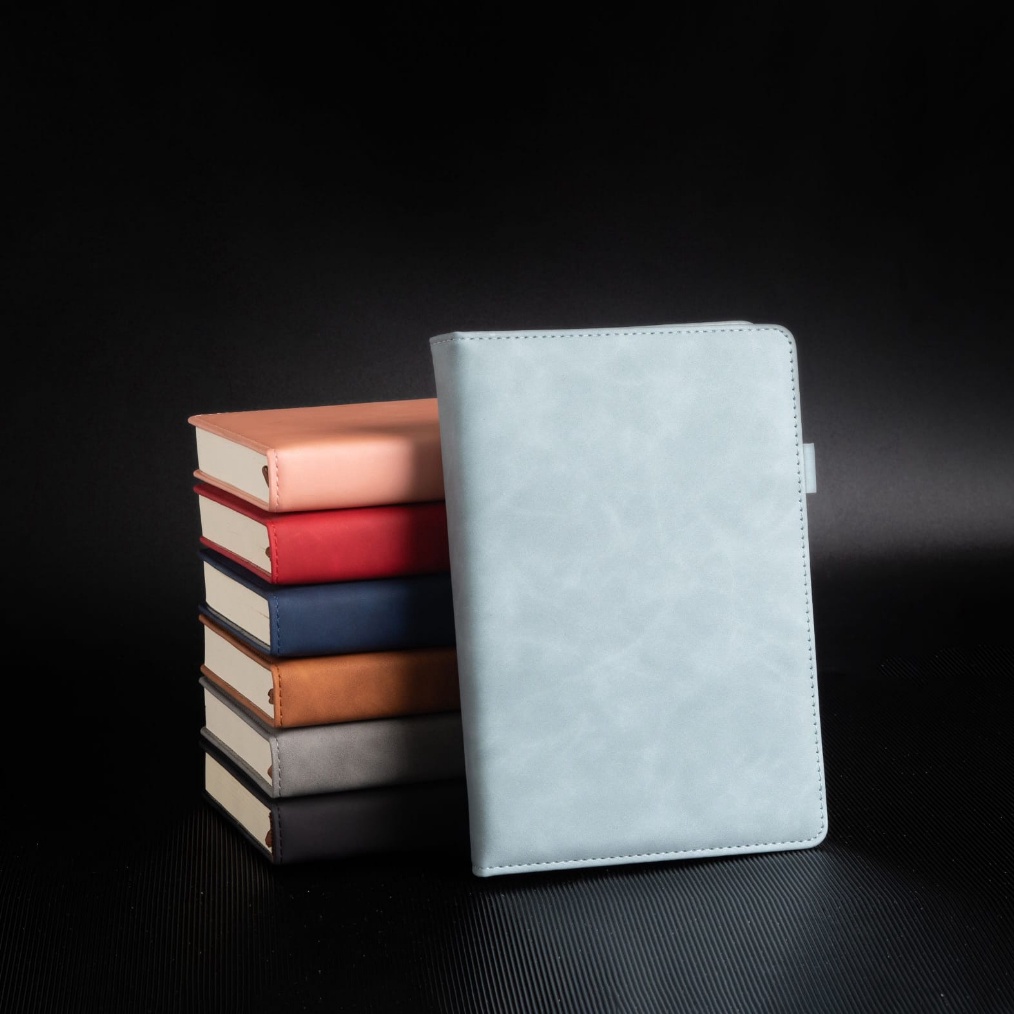 

NEW PROMO BISA CUSTOM Buku Agenda Notebook Kulit Custom Ukuran A5 Buku Catatan Kulit Custom A5