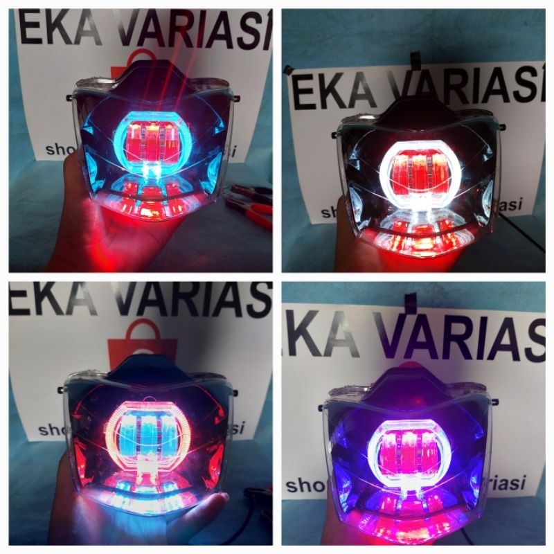 REFLEKTOR KARISMA MODEL BILED DAYMAKER 3 LENSA