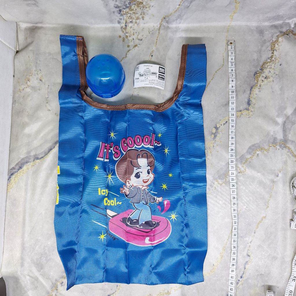 Tinytan Suga Eco Bag Tiny Mart Tas Lipat BTS Gashapon Gachapon Gacha Tiny Tan
