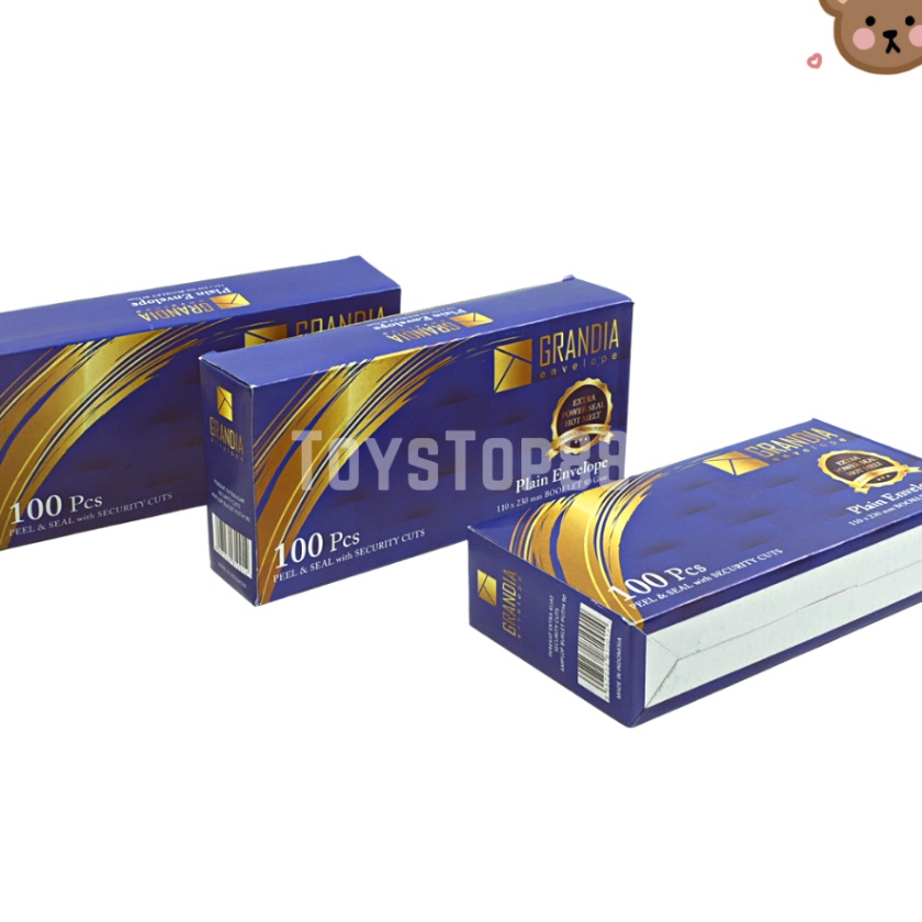 

Eksklusif Amplop Grandia 9 Putih Polos isi 1 Pcs Ukuran 11 x 23 mm Booklet 8 Gsm