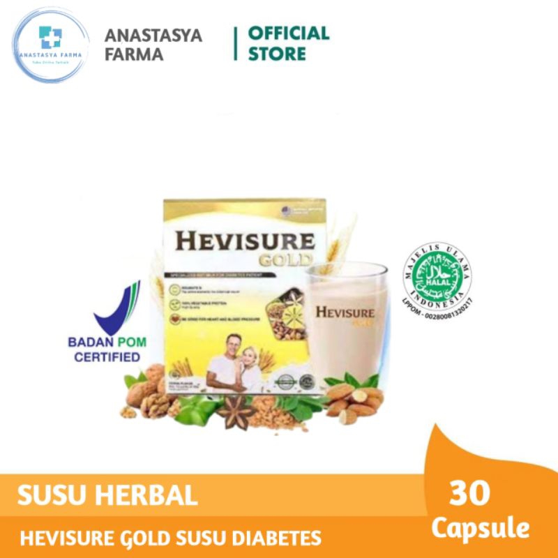 

HEVISURE GOLD MILK SUSU OBAT DIABETES DAN KENCING MANIS PANKREAS INSULIN ORIGINAL BPOM