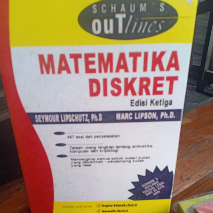 KF7 matematika Diskrit edisi 3 Seymour lipschutz
