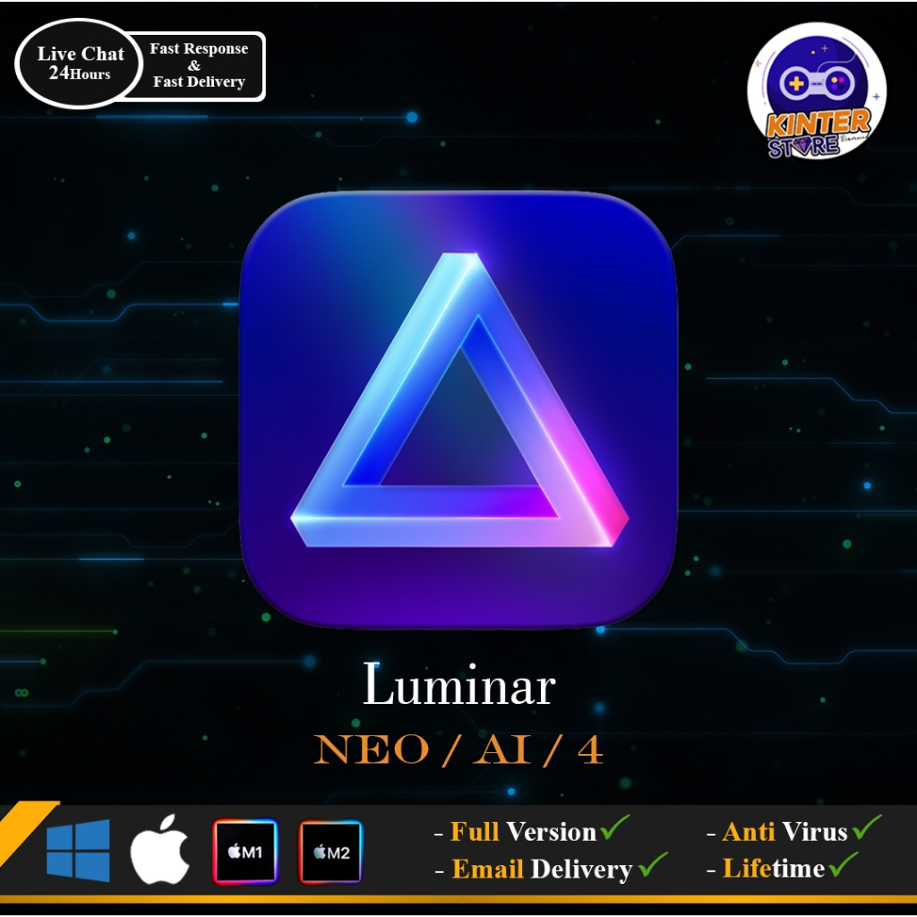 Win / Mac - M1 - M2 Luminar NEO / Luminar AI / Luminar 4
