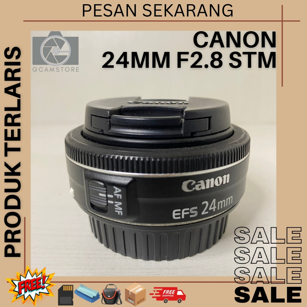 LENSA CANON 24MM F2.8 STM