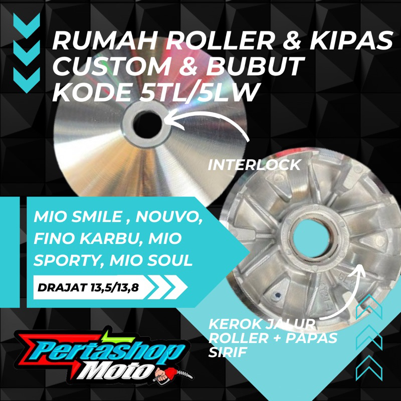 PULLEY MIO RUMAH ROLLER MIO RUMAH ROLLER MIO SPORTY MIO SMILE RUMAH ROLLER MIO SOUL BUBUT