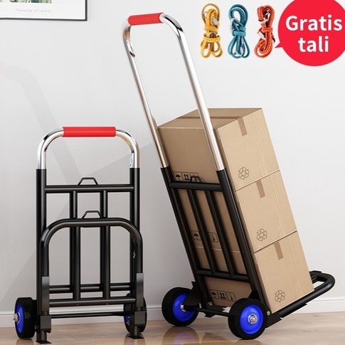 Serbuuuu PROMO LGC6 TROLI LIPAT Rak Multifungsi Untuk Galon dan Tabung Gas