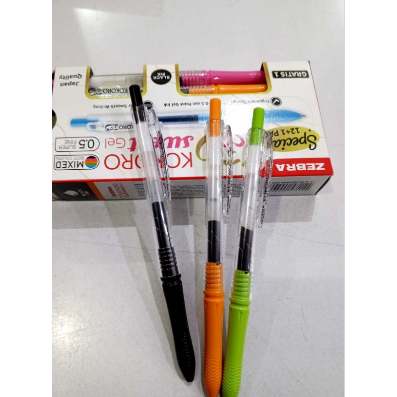 

bolpen kokoro tinta hitam