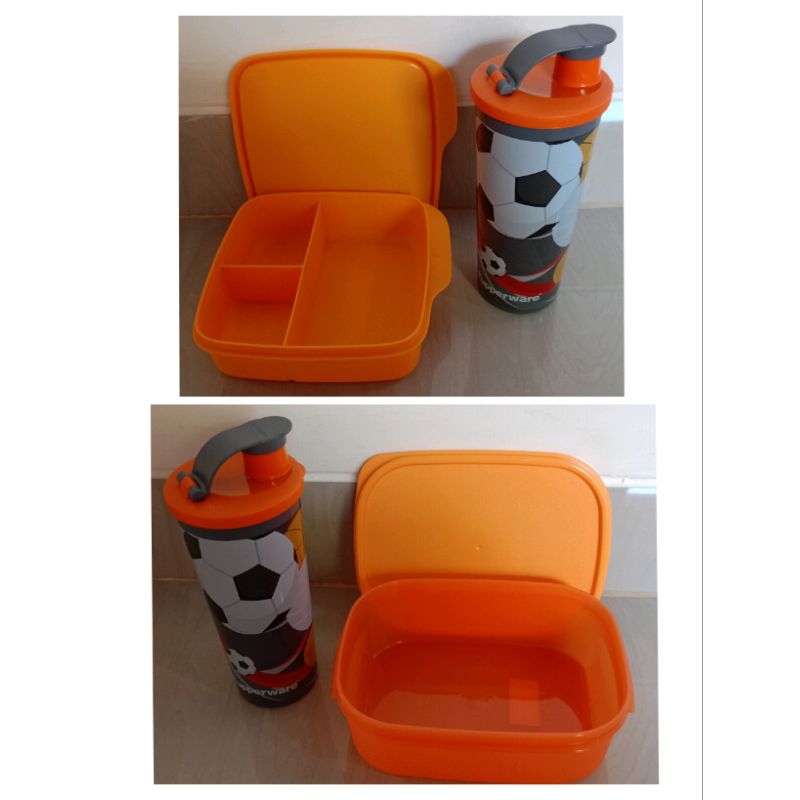 Set Tepak makan Tupperware