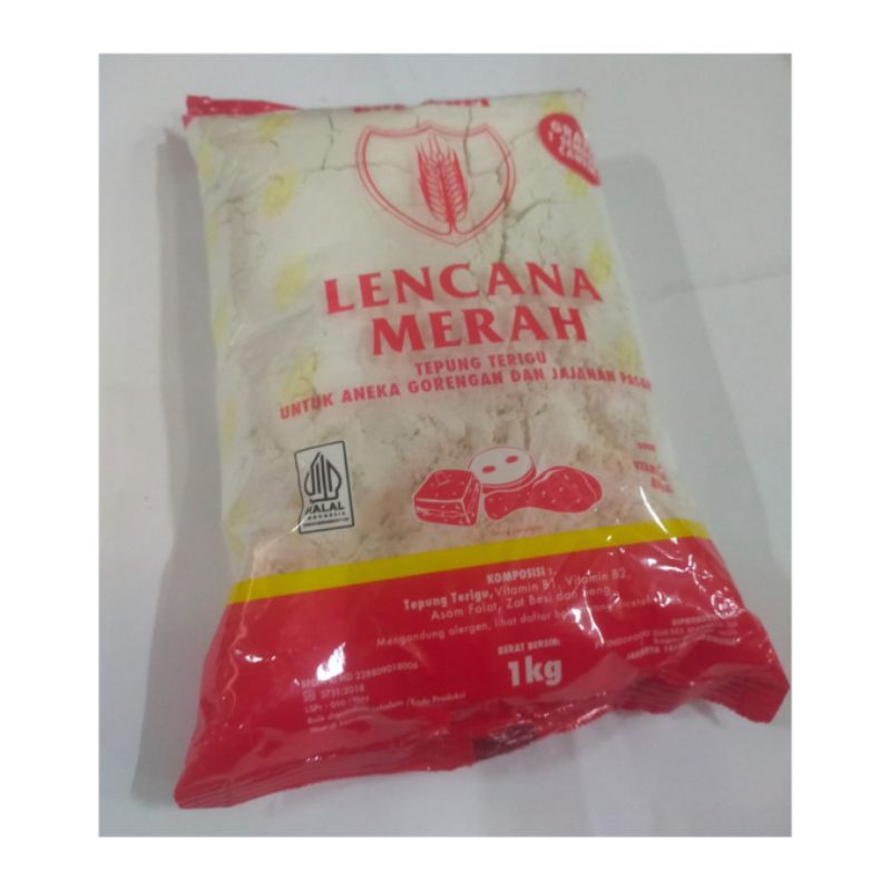 

TERIGU LENCANA MERAH / TERIGU CAKRA KEMBAR/ TERIGU SANIA 1 KG