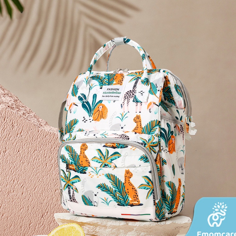 Modern Tas Perlengkapan Bayi Multifungsi Baby Diaper Bag Tas Bayi Popok