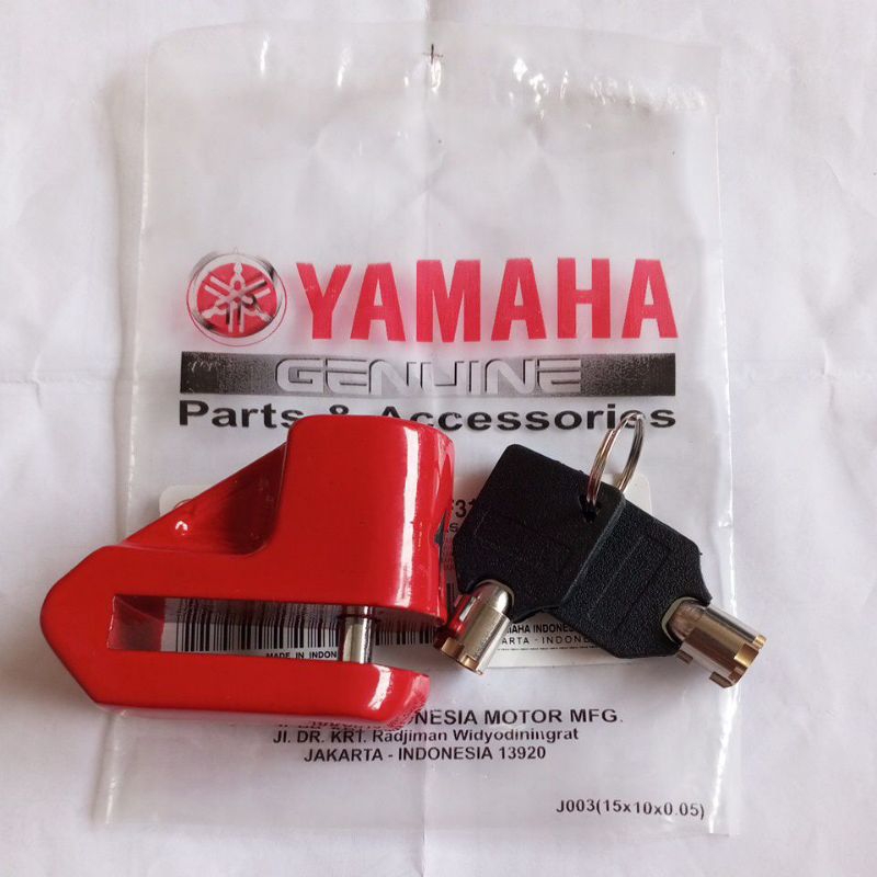 Kunci Gembok piringan cakram ORI yamaha