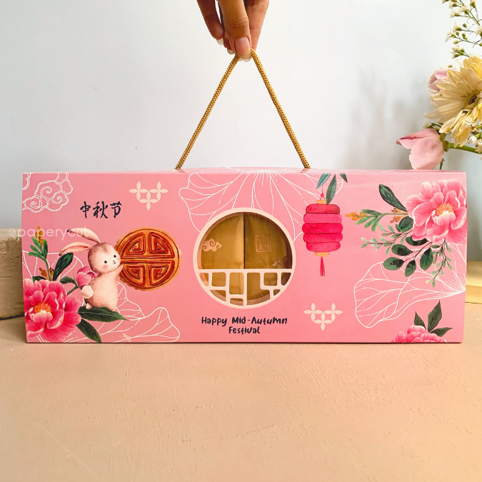 

Box Kotak Kue Bulan Hampers Souvenir Hantaran Mooncake Festival Mid Autumn