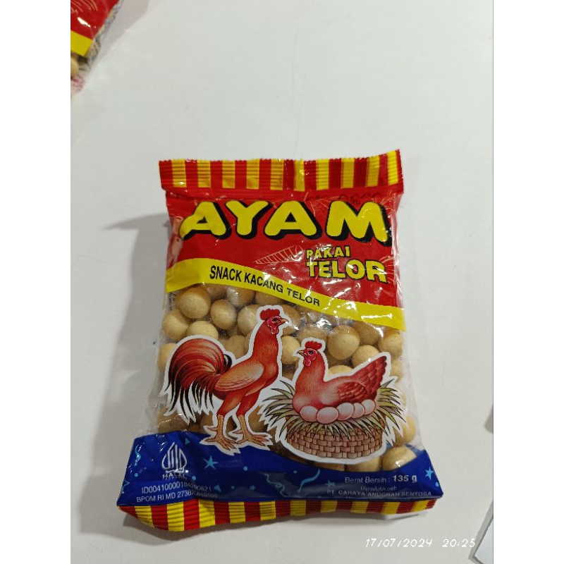 

Kacang Telur Ayam Dua 135gr