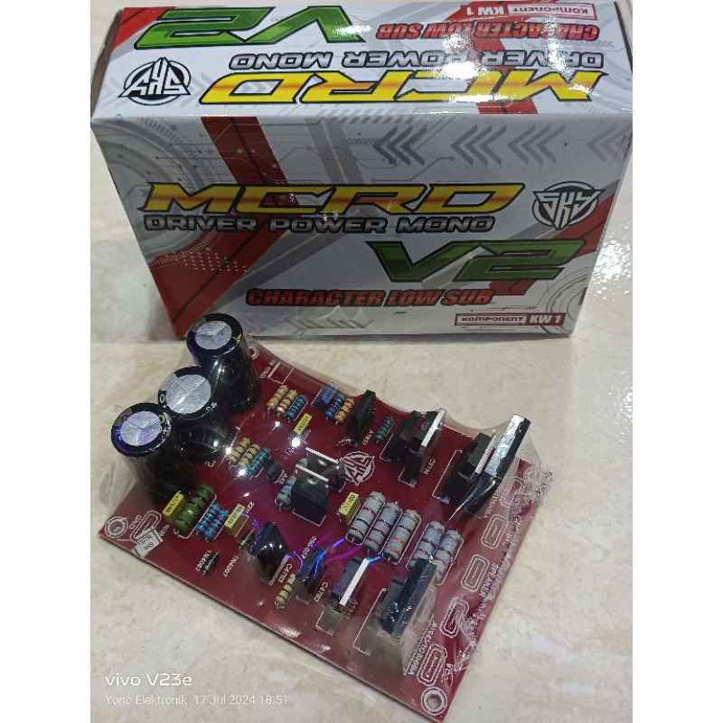 Driver Power Mono MCRD V2 Amplifier