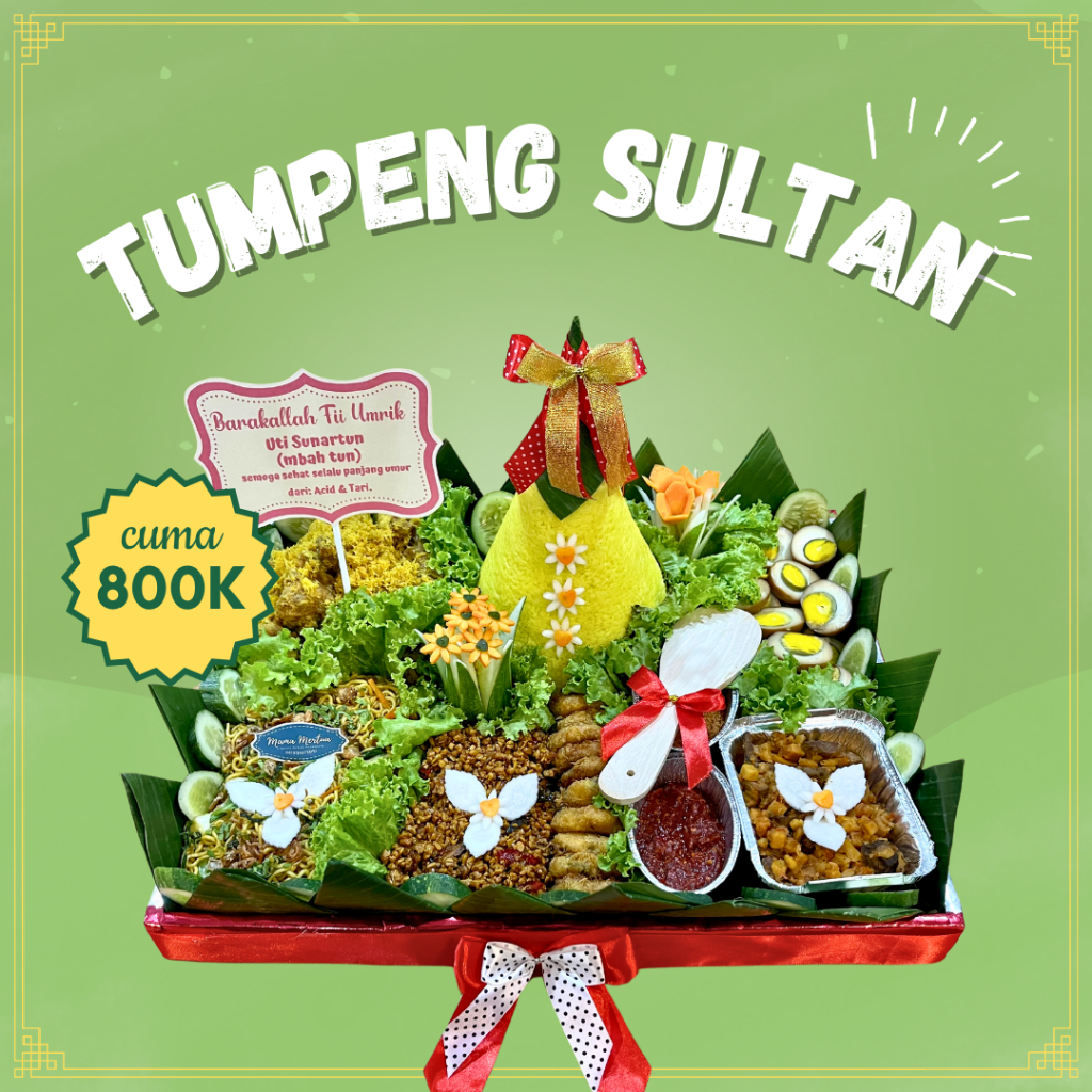 

Tumpeng Semarang Sultan - Tumpeng Kotak 12 Porsi