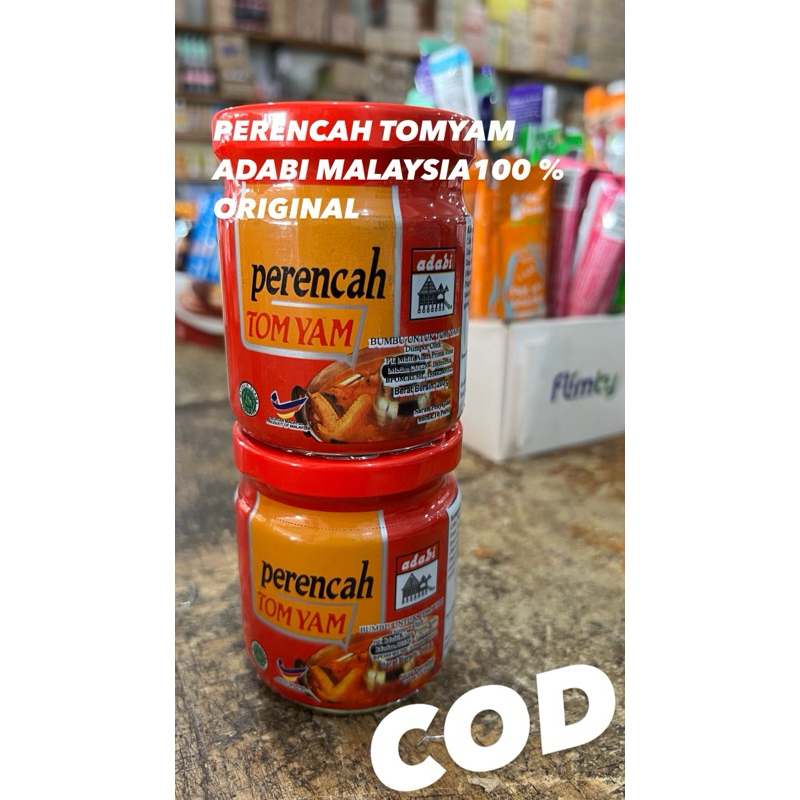 

PERENCAH TOMYAM ADABI 200 Gr / BUMBU TOMYAM MALAYSIA / TOMYAM ADABI