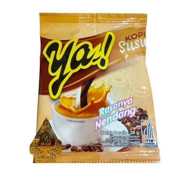 

YA! Kopi Susu 28gr Nendang!!! 1 renteng isi 10 pcs