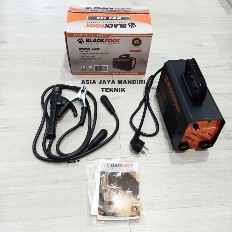 MESIN LAS BLACKFOOT 350WATT 50HZ 120A /TRAFO LAS BLACKFOOT 120AMPERE