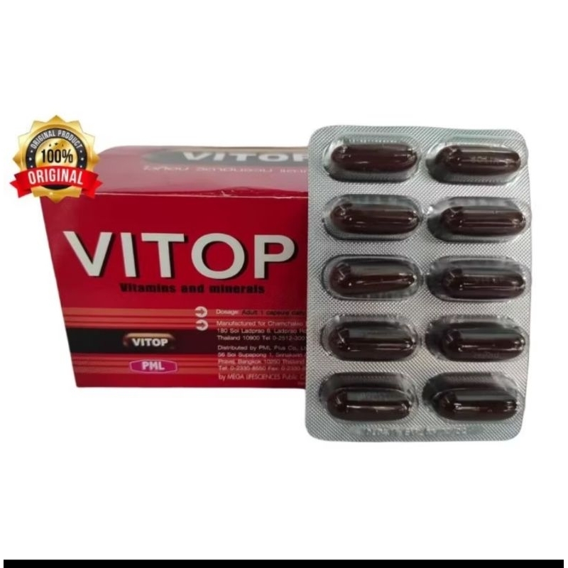 VITOP Vitamin and Mineral , Suplemen Ayam