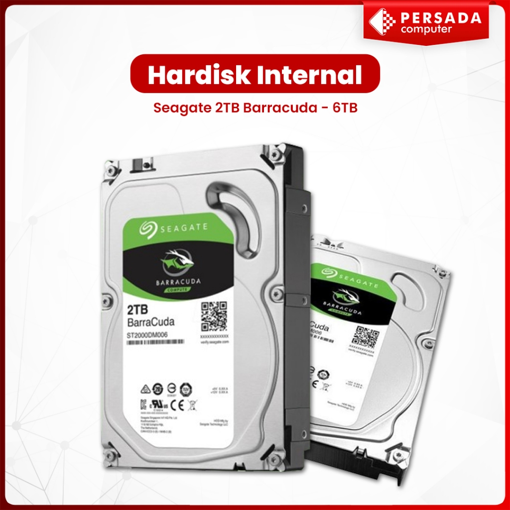 Hardisk Internal Seagate 2TB Barracuda - 6TB