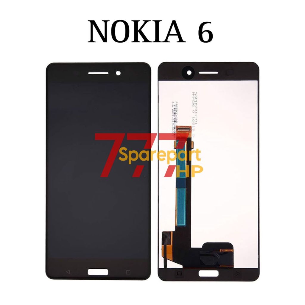 LCD Touchscreen Fullset Nokia 6 / N6 / TA1000 TA1003 TA1021 TA1025 TA1033 TA1039 TA-1000 TA-1003 TA-