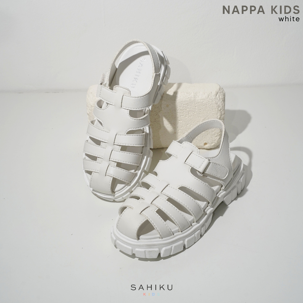 SAHIKU - Nappa Kids Sepatu Sandal Anak Perempuan Platform Size 31-35 Casual Ringan Empuk Anti Slip