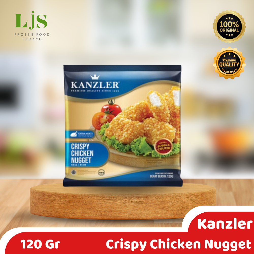 

Kanzler Crispy Chicken Nugget 120gr