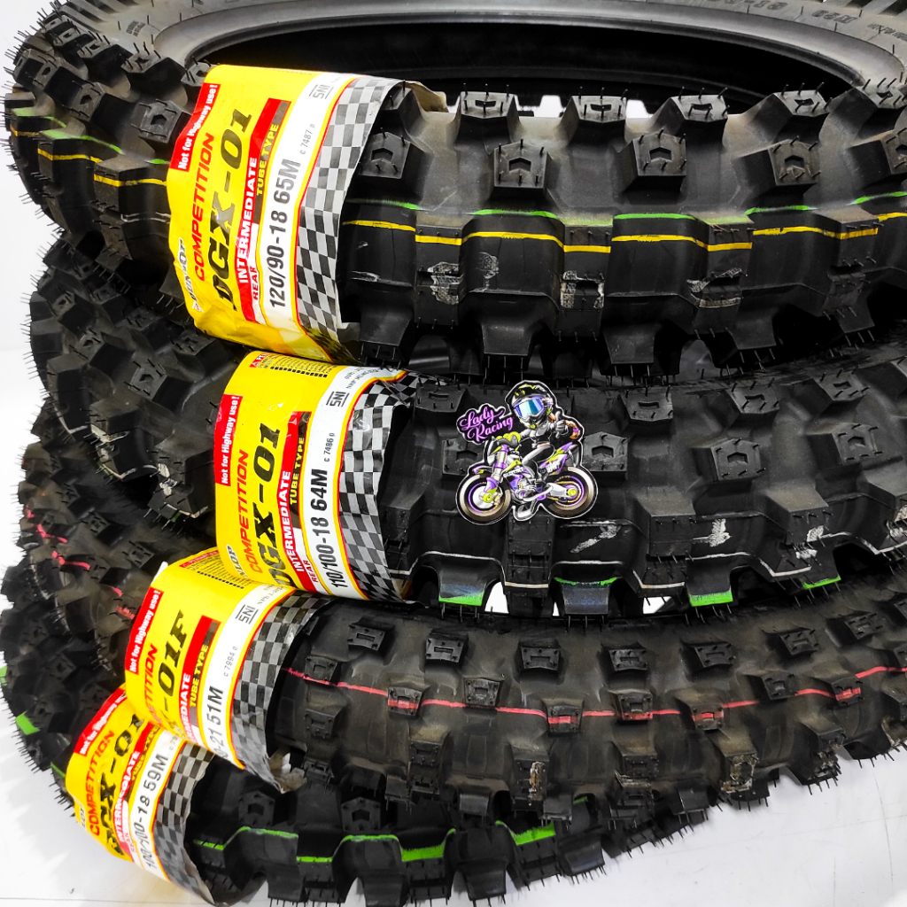 BAN DGX 01 DUNLOP 16 19 18 21 BAN MOTOR TRAIL KLX CRF WR