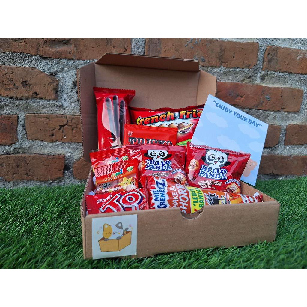 

Snack Box | Gift Box Snack | Hampers Snack | Kado Ulang Tahun Cewek | Kado Wisuda | Kado Anniversary | Kado Ultah | Kado Murah | Hari Guru I Hamperss