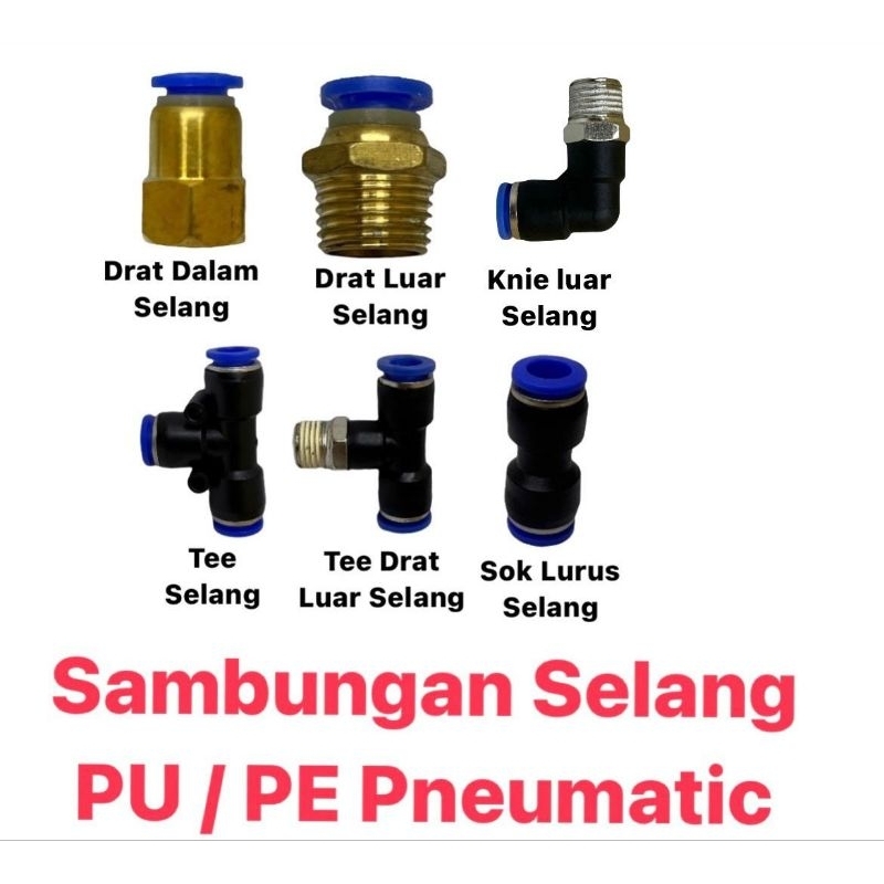 sambungan selang kompresor PNEUMATIC