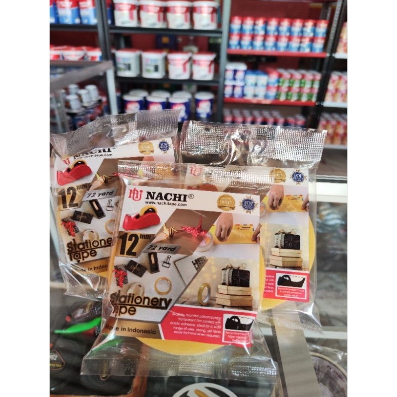 

Isolasi Bening Stationery Tape 12mm