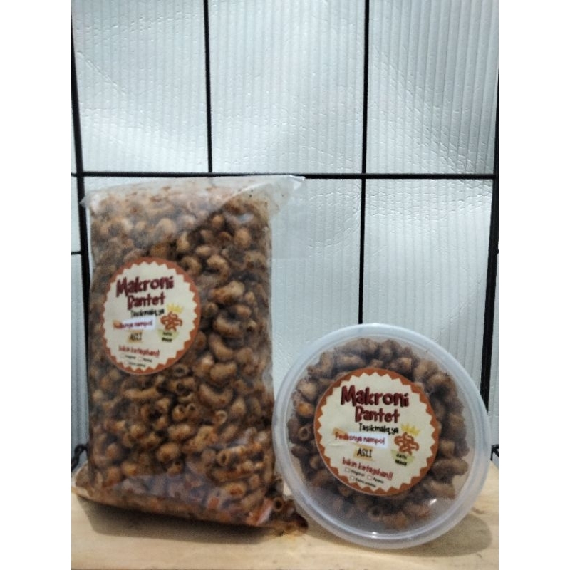 

makaroni bantet pedas makaroni ratu Snack travel size