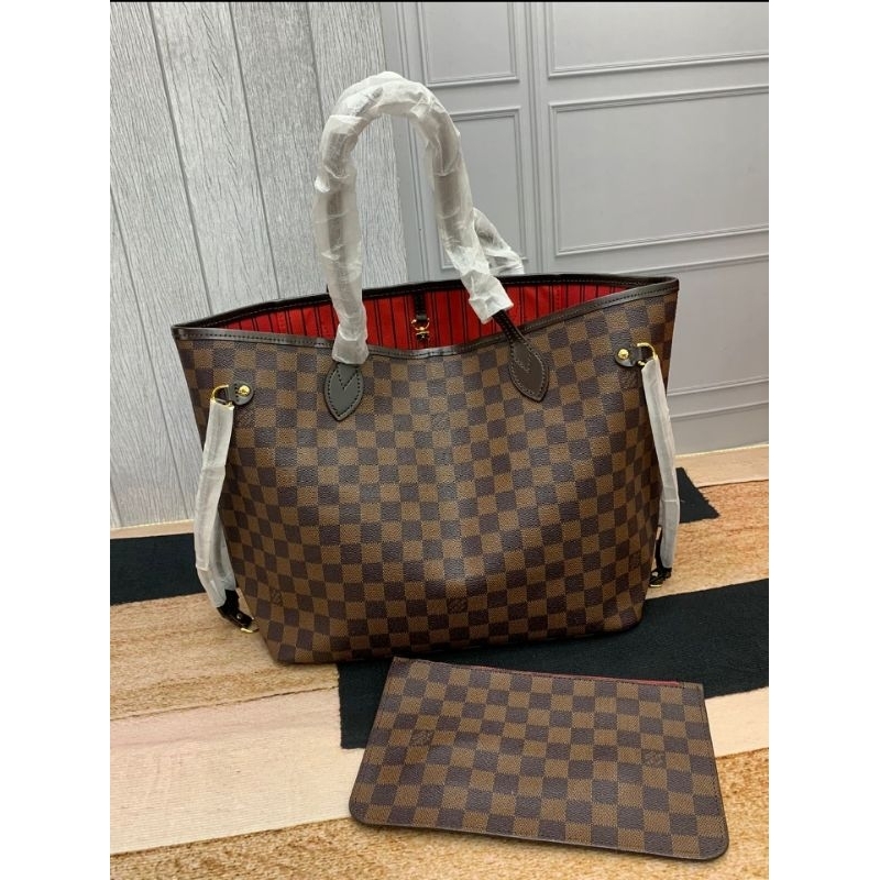 LV NEVERFULL MONO/DAMIER/AZUR