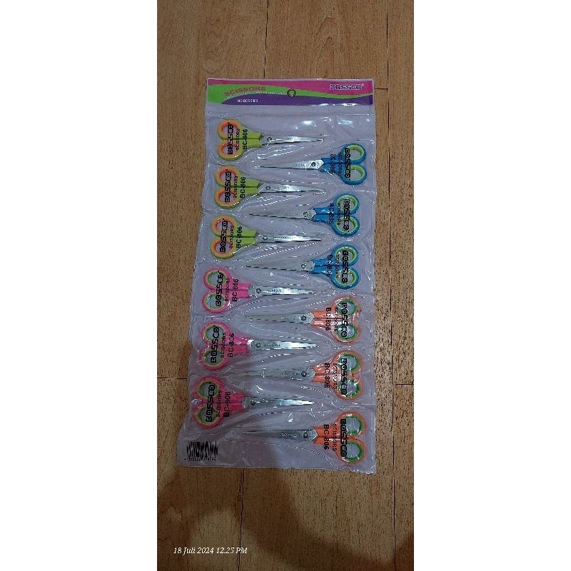 

SIS (12pcs) Gunting / Gunting kertas 4,5inch-6,5inch