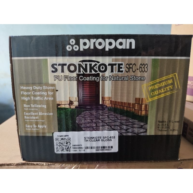 Stonkote Floor Pelapis Batu Alam Untuk Lantai