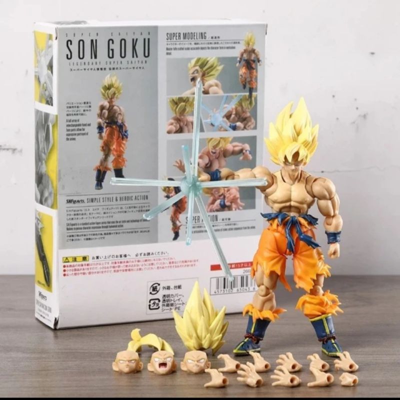 SHF Figuarts Dragon Ball Z Son Goku Awakening Super Saiyan Figure