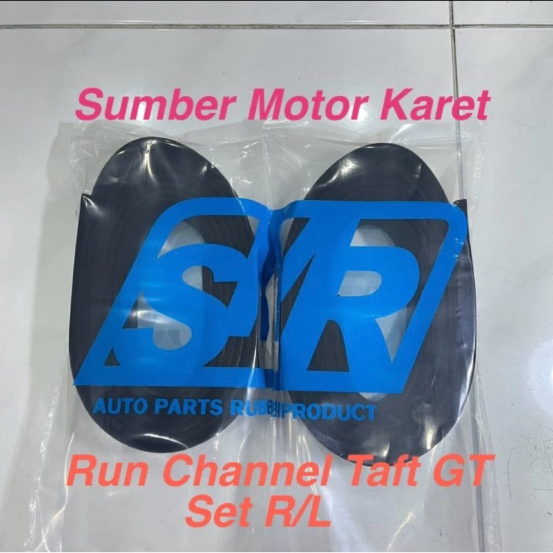 Karet Run Rel Kaca Channel Pintu Daihatsu Taft GT F70 Ranger Rocky Hiline