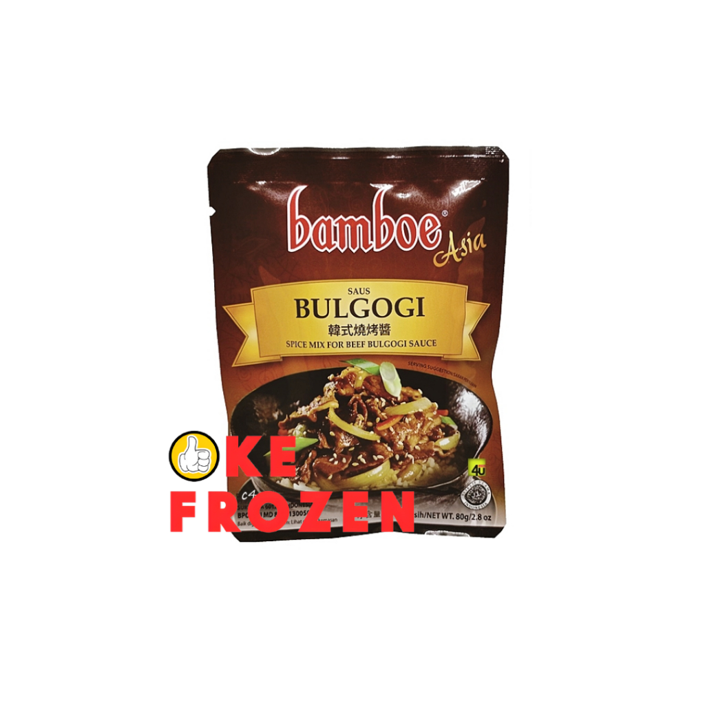 

BAMBOE ASIA BUMBU INSTAN SAUS BULGOGI 80GR