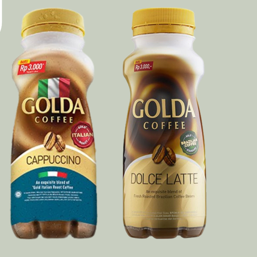 

GOLDA COFFE Btl 200 Ml Isi 12 Pcs