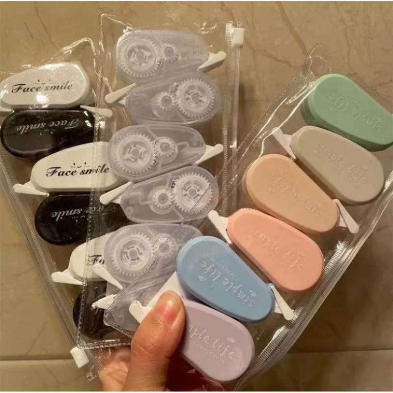 

COR04001 - Set Tip-Ex Kertas Correction Pen Penghapus Pulpen (6 Pcs)