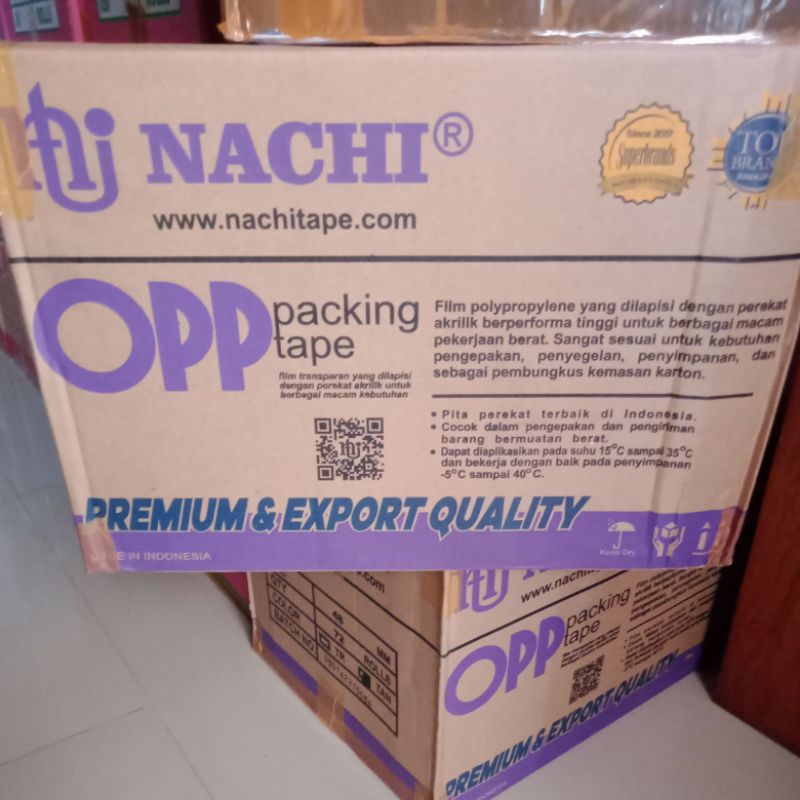 

Lakban TEBAL ,100 yard Full Lebar 48mm ( 1 DUS isi 12 slop )