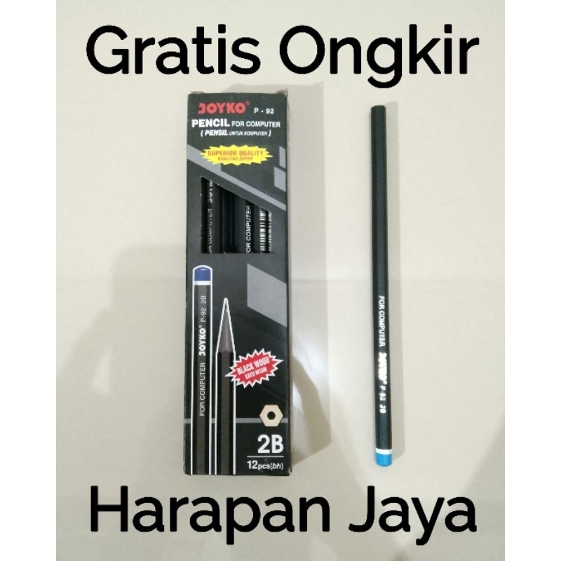 

Pensil 2B P-92 JOYKO Per Lusin ( ISI 12 PCS )
