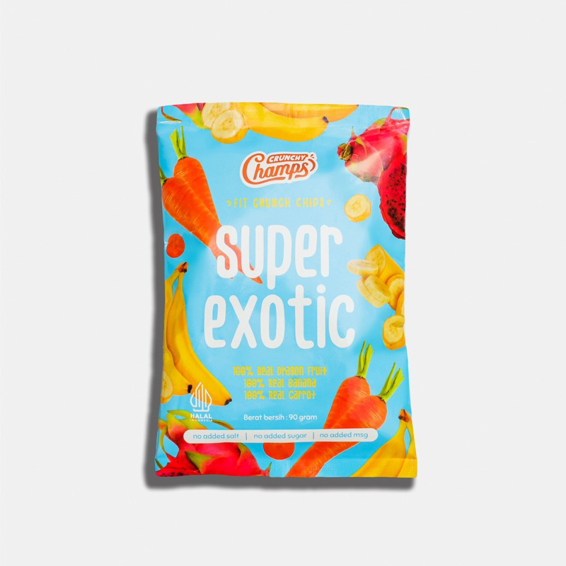 

Keripik Buah Super Exotic / 90gr / Buah Naga Pisang Wortel Kaya Antioksidan