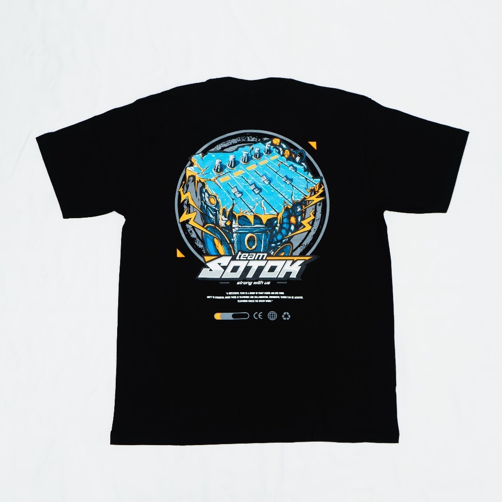 T-Shirt Team Sotok Kaos Sound System Horeg Vibes