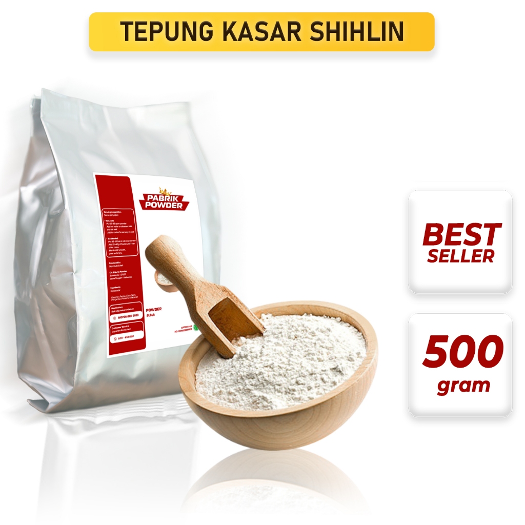 

Tepung Shihlin kemasan 500 gram