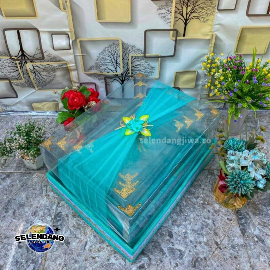 RB BOX PARSEL KOTAK HANTARAN SESERAHAN PERNIKAHAN SET MIKA LENGKAP ISI 4 & ISI 2 KOTAK HANTARAN