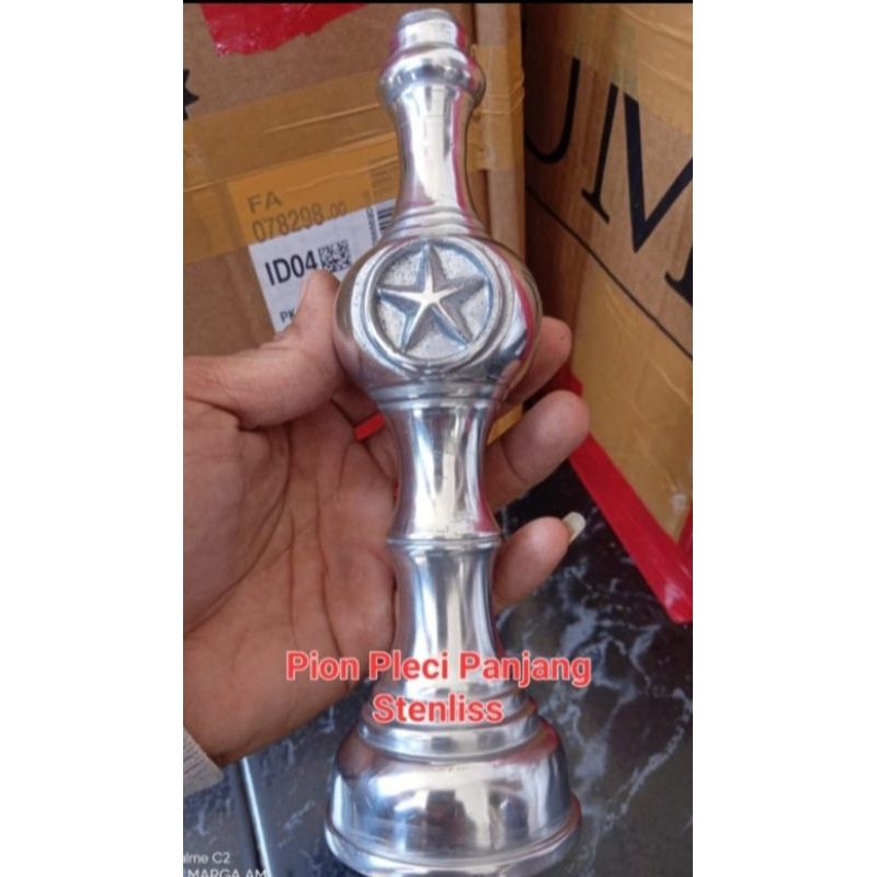 Pion pleci panjang stainless