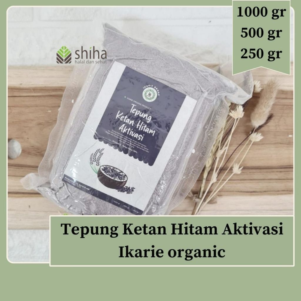 

Tepung Ketan Hitam Aktivasi 250gr Ikarie Organic - Warung Shiha