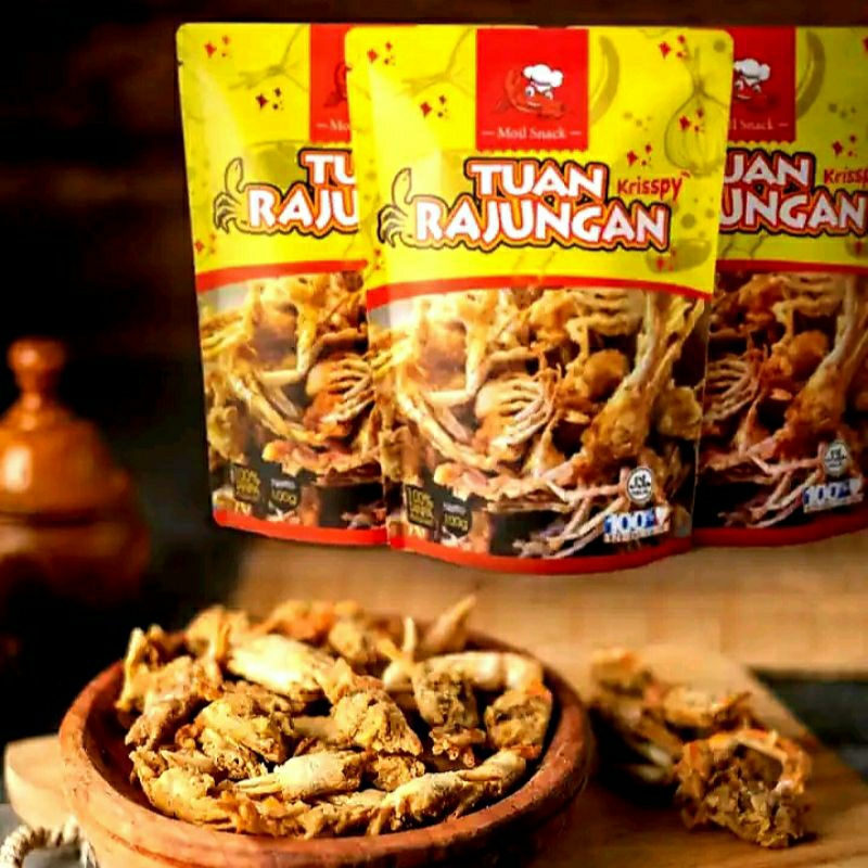 

kepiting Crispy Rajungan Crispy 40 gram