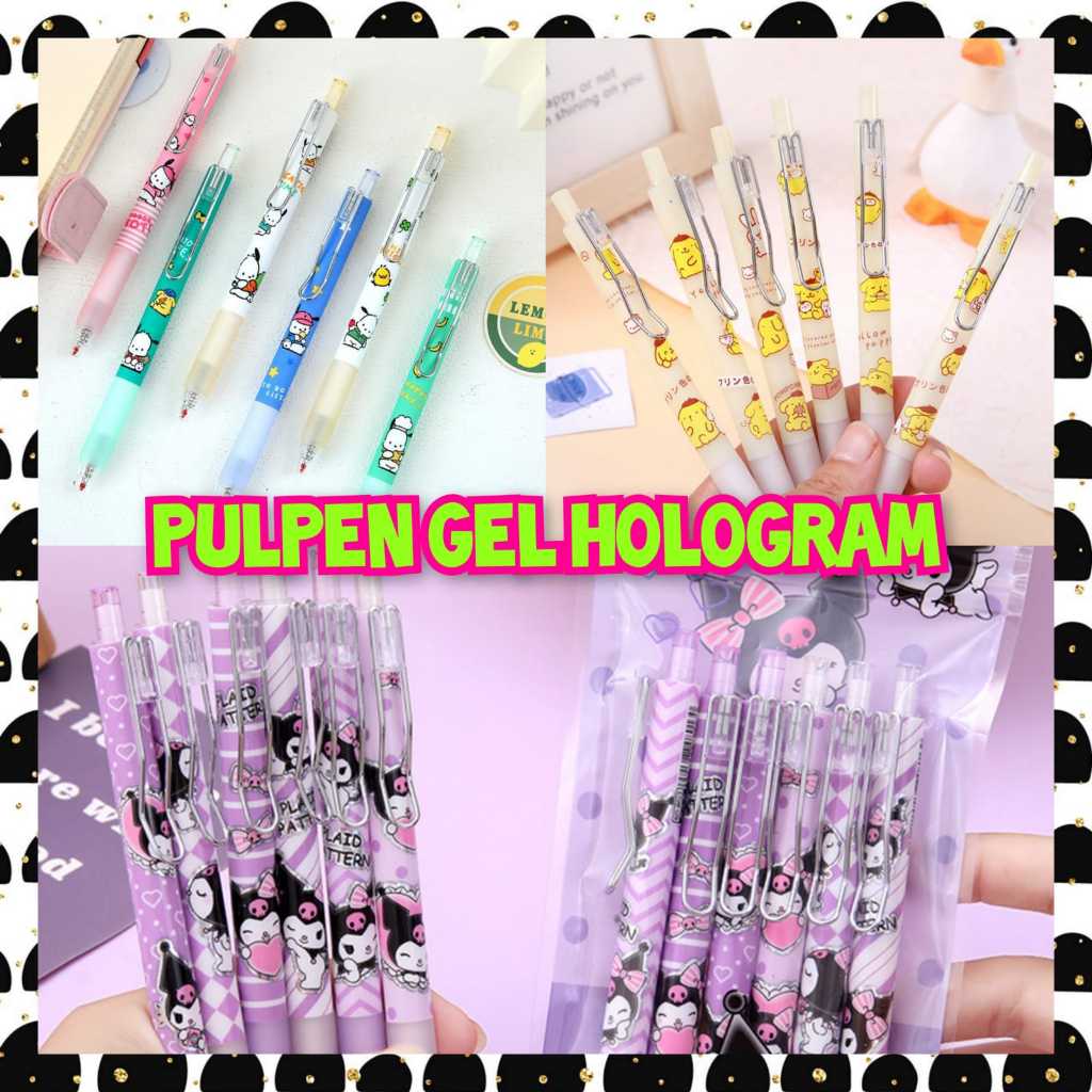 

GM -PULPEN GEL CETEK HOLOGRAM KUROMI | PULPEN GEL TINTA HITAM | PEN GEL SANRIO | ALAT TULIS SEKOLAH | ALAT TULIS KANTOR | PEN KUROMI | PULPEN GEL POCACCO | PULPEN GEL POMPOMPURIN | POMPOMPURIN | POCACCO | KUROMI
